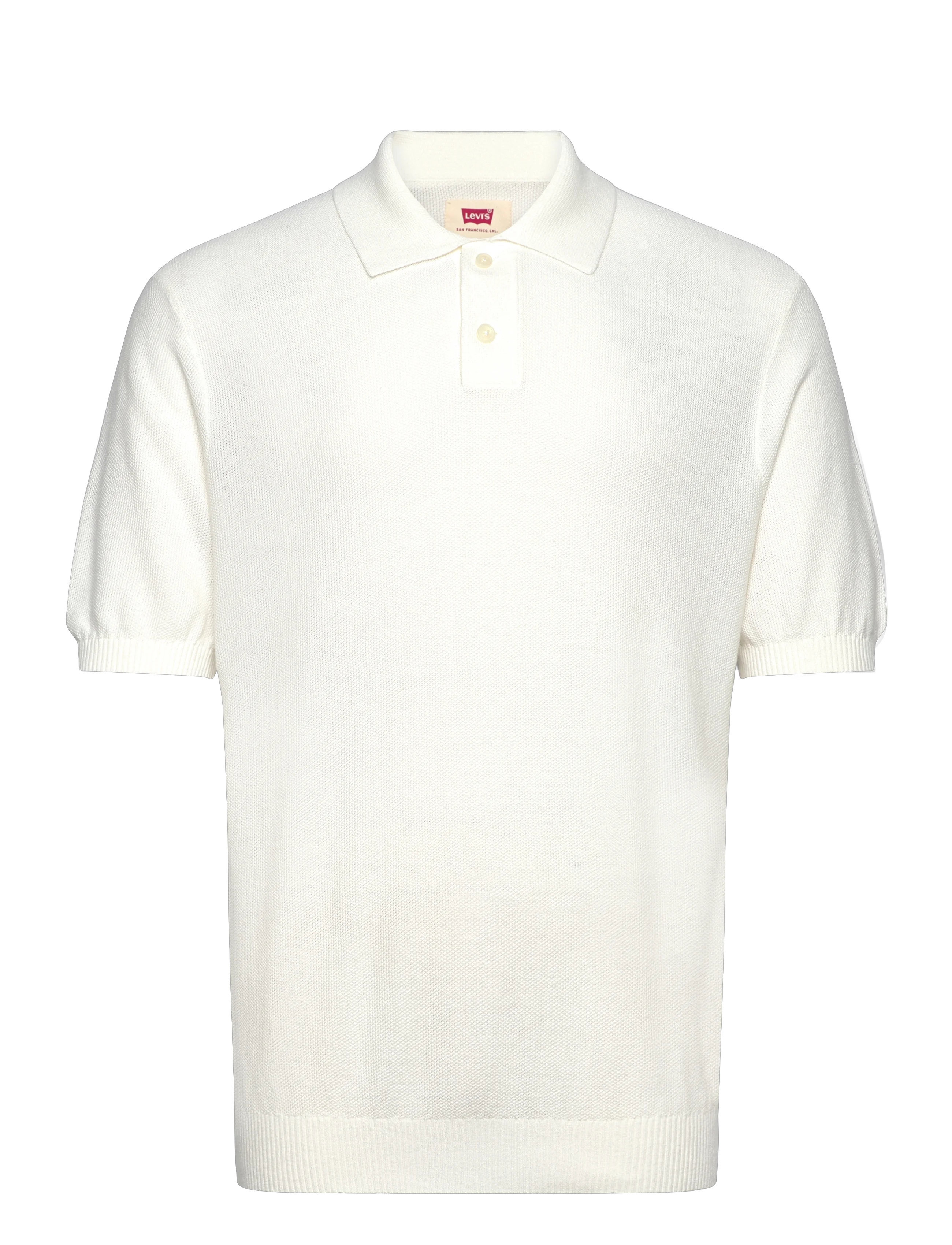 SWEATER KNIT POLO LINEN SEED S - MULTI-COLOR