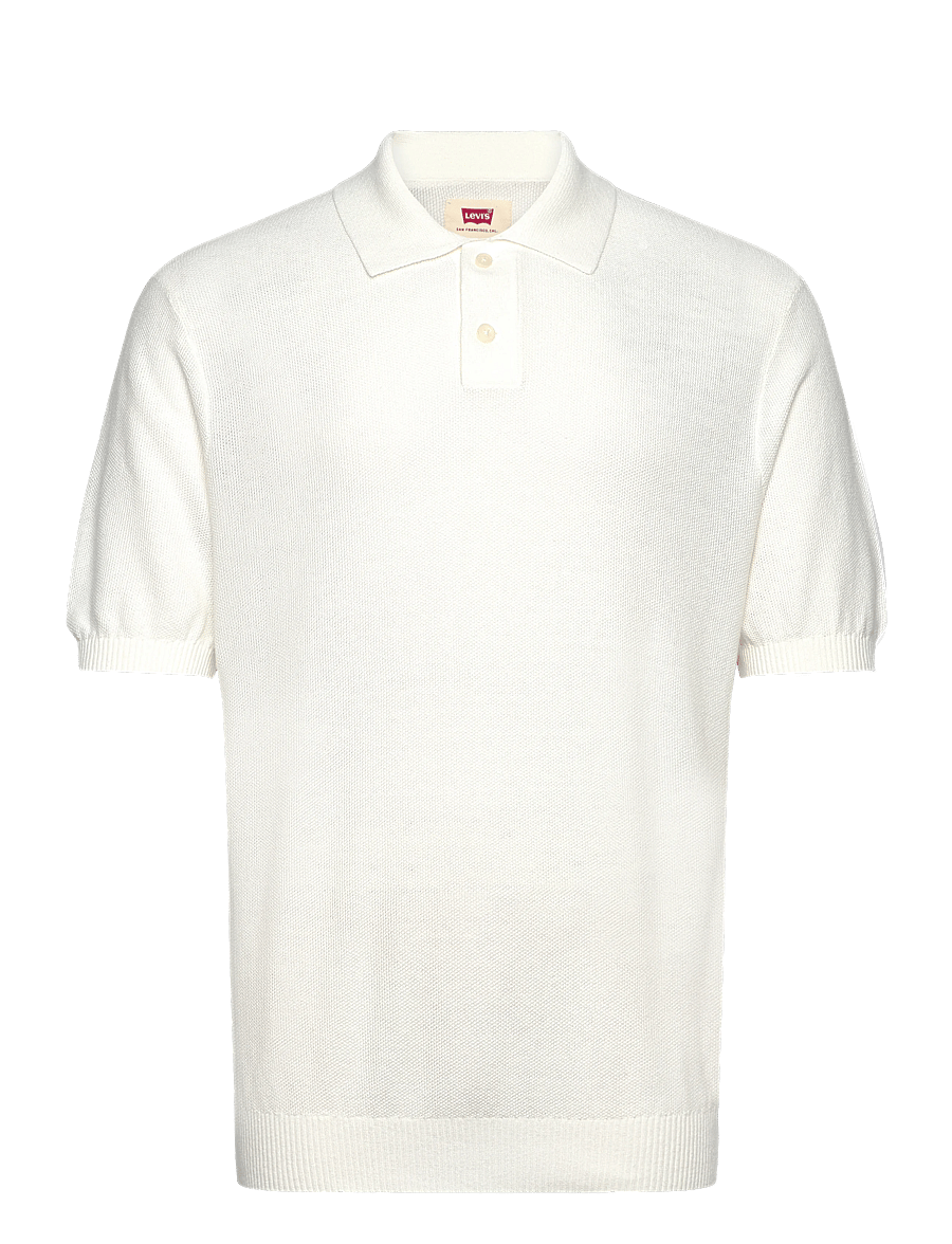 Levi's® - SWEATER KNIT POLO LINEN SEED S - polostrik - multi-color - 1