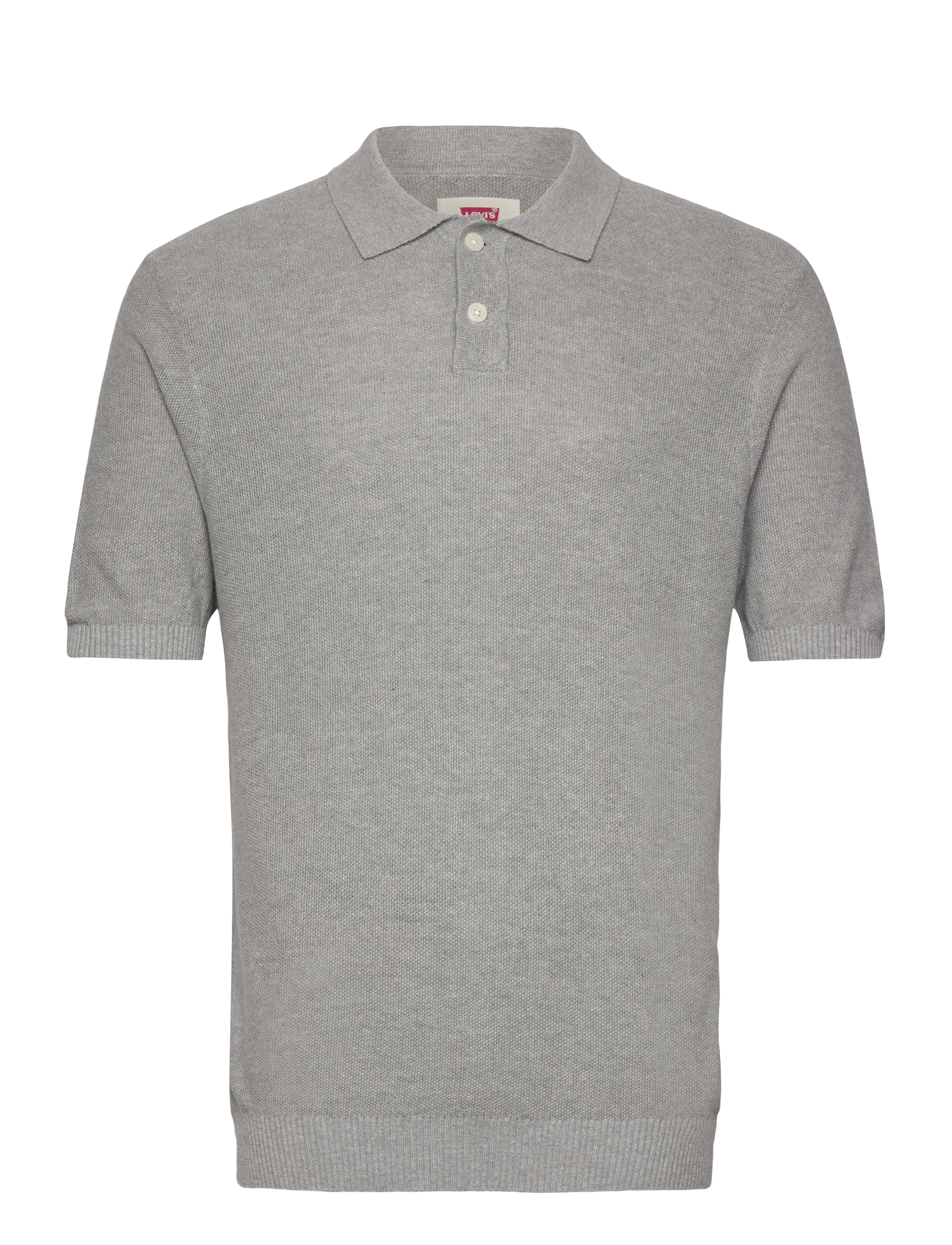 LEVI'S Pullover Knit Polo Linen Seed S Grau - S - Herren