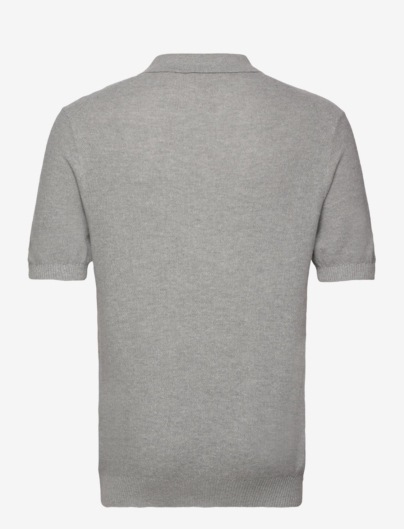 Levi's® - SWEATER KNIT POLO LINEN SEED S - polostrik - grey - 2