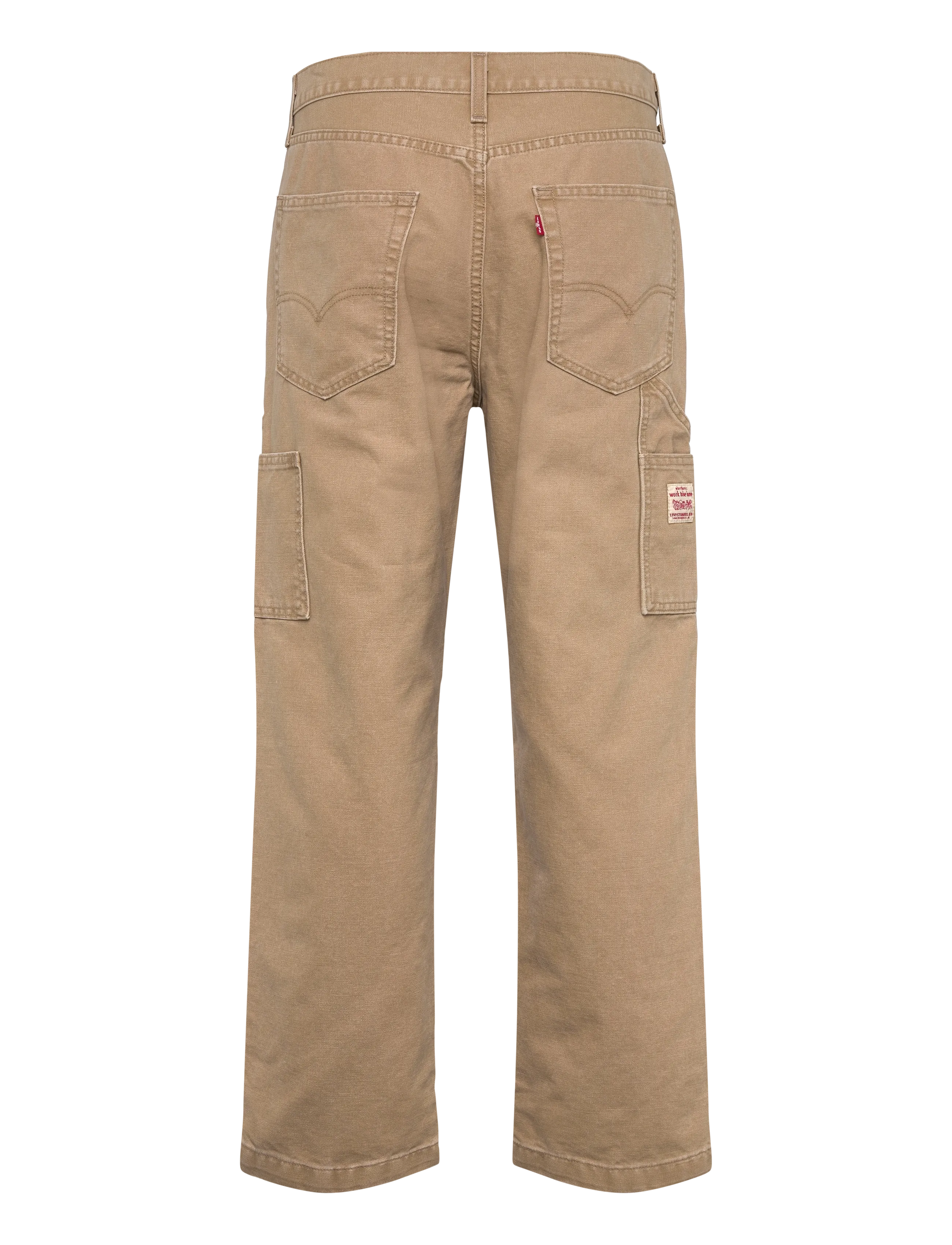 Levi's® - 568 LOOSE STRT DBL KNEE TIGERS - cargohose - browns - 1