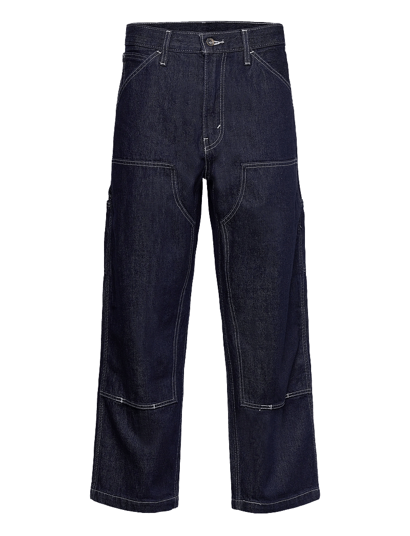Levi's® - 568 LOOSE STRT DBL KNEE MORNIN - loose jeans - dark indigo - flat finish - 1