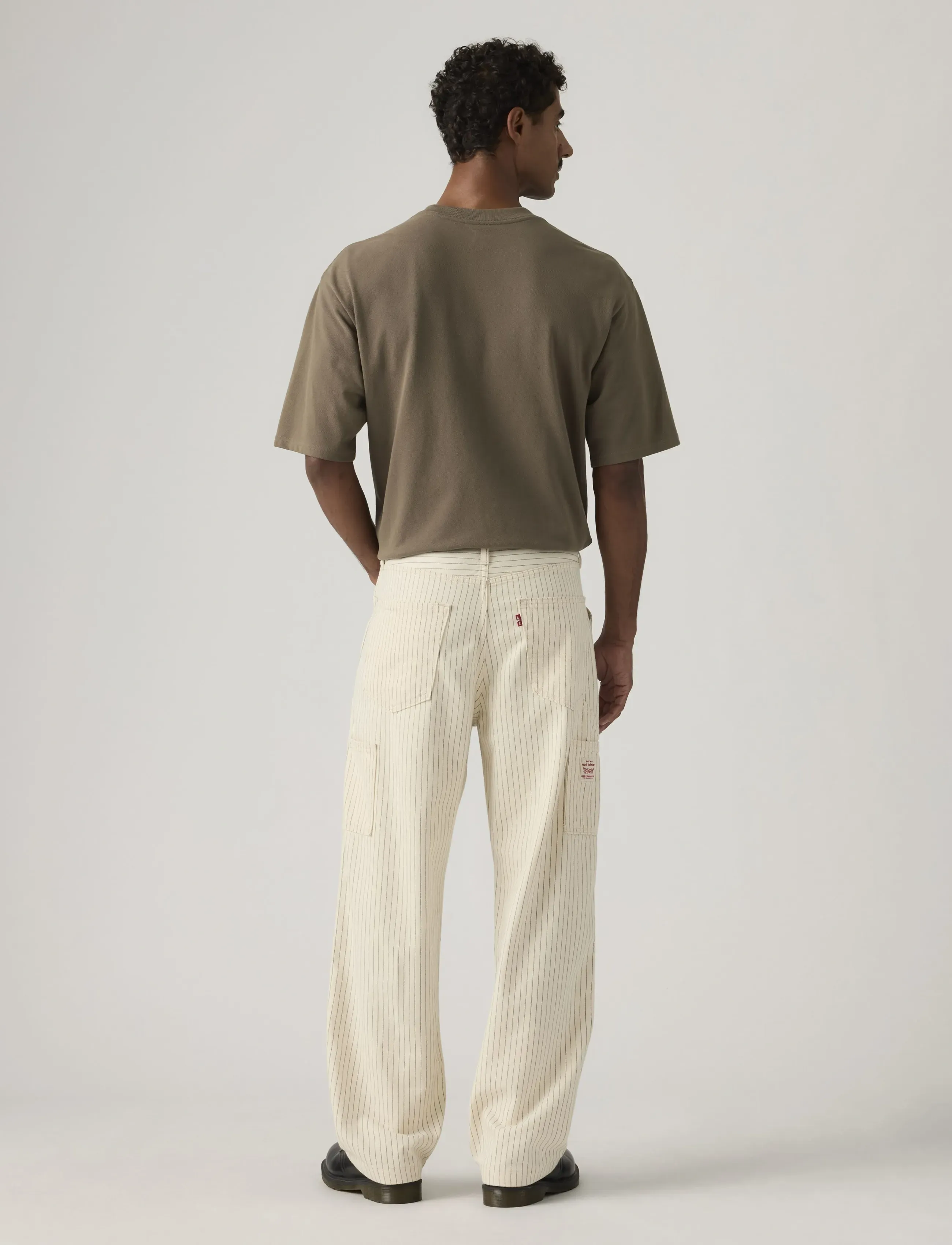 Levi's® - 568 LOOSE STRT DBL KNEE MARRIS - rúmar gallabuxur - neutrals - 4