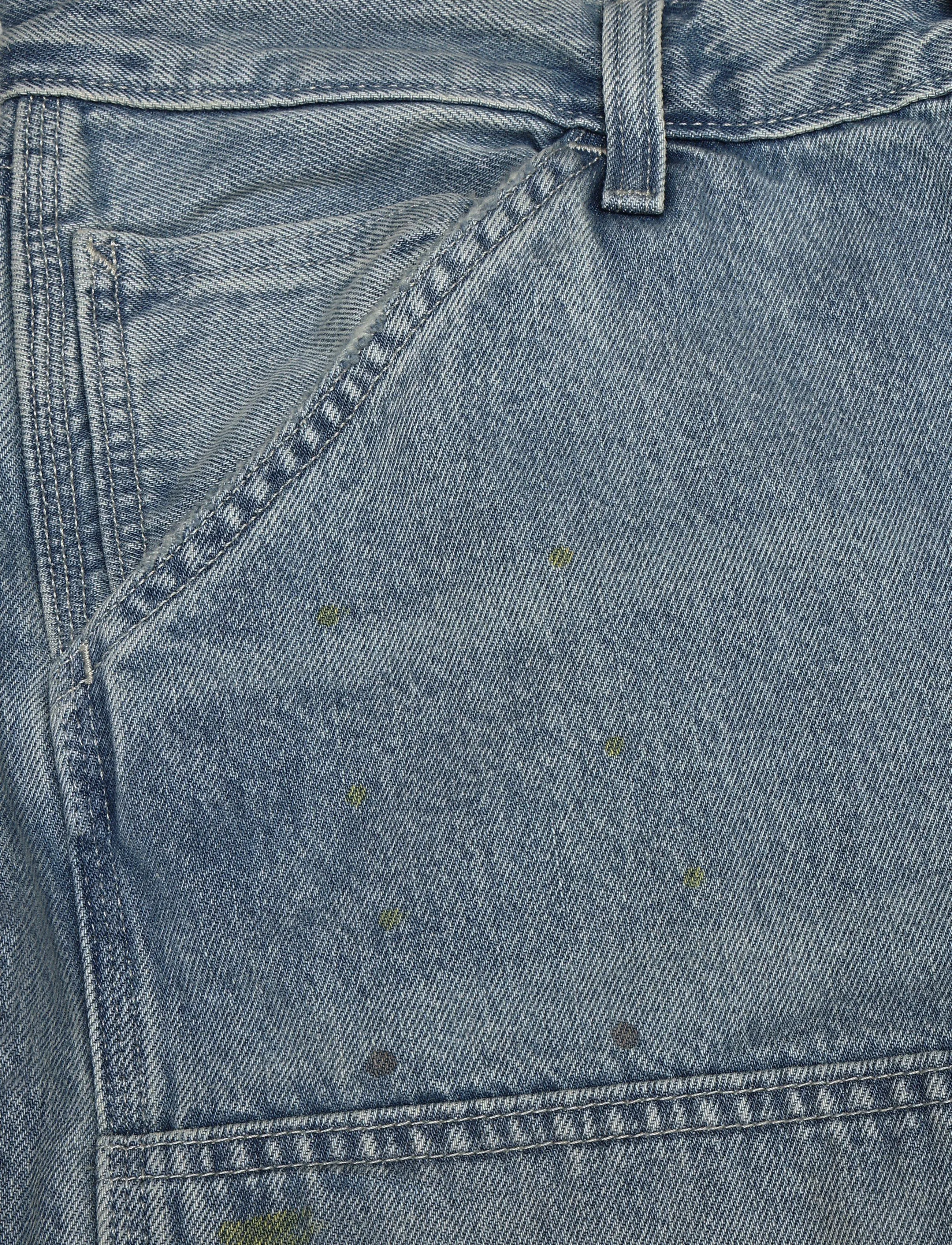 Levi's® - 568 LOOSE STRT DBL KNEE DIVING - med indigo - worn in - 2