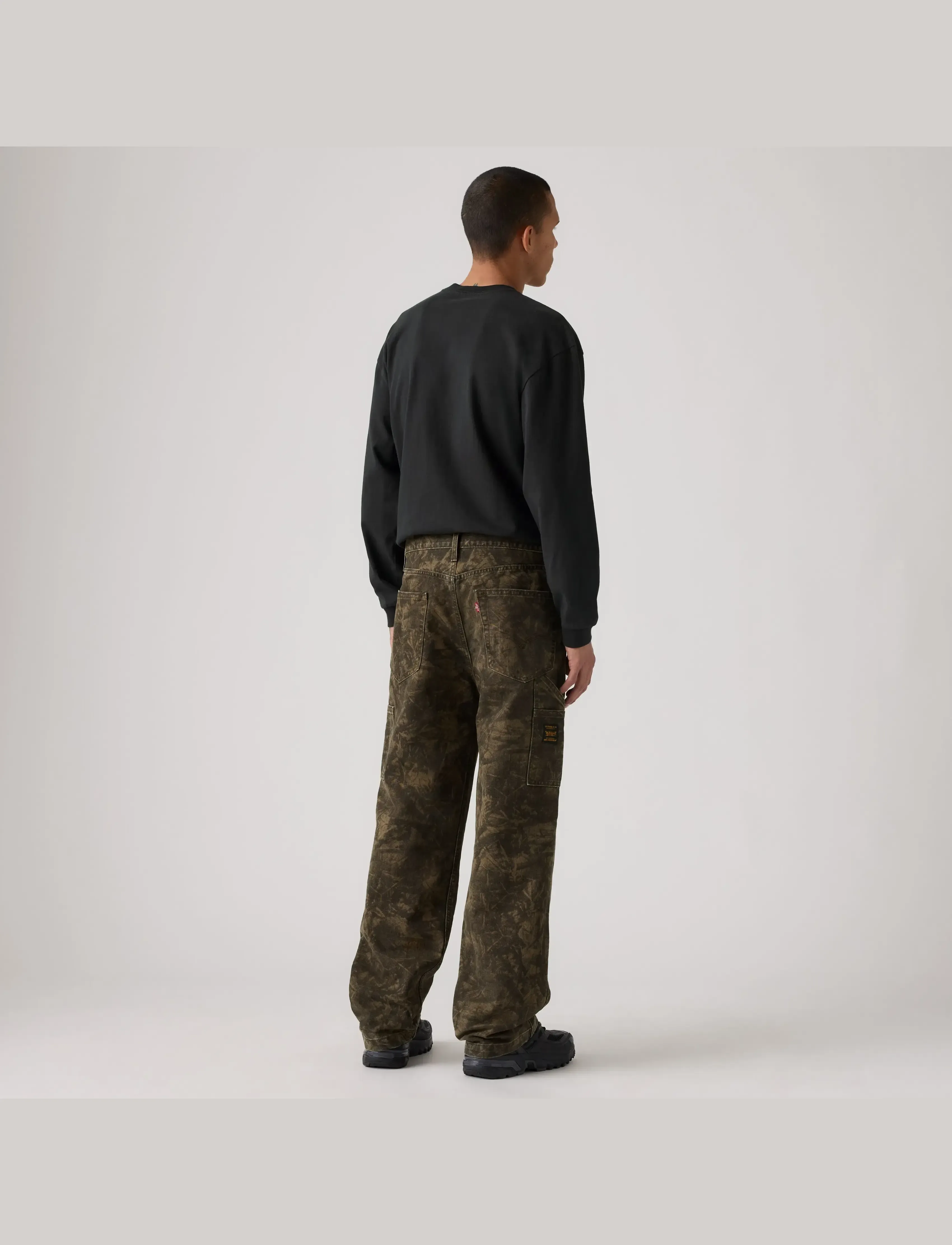 Levi's® - 568 LOOSE STRT DBL KNEE RALEIG - hosen & jeans - greensu - 4