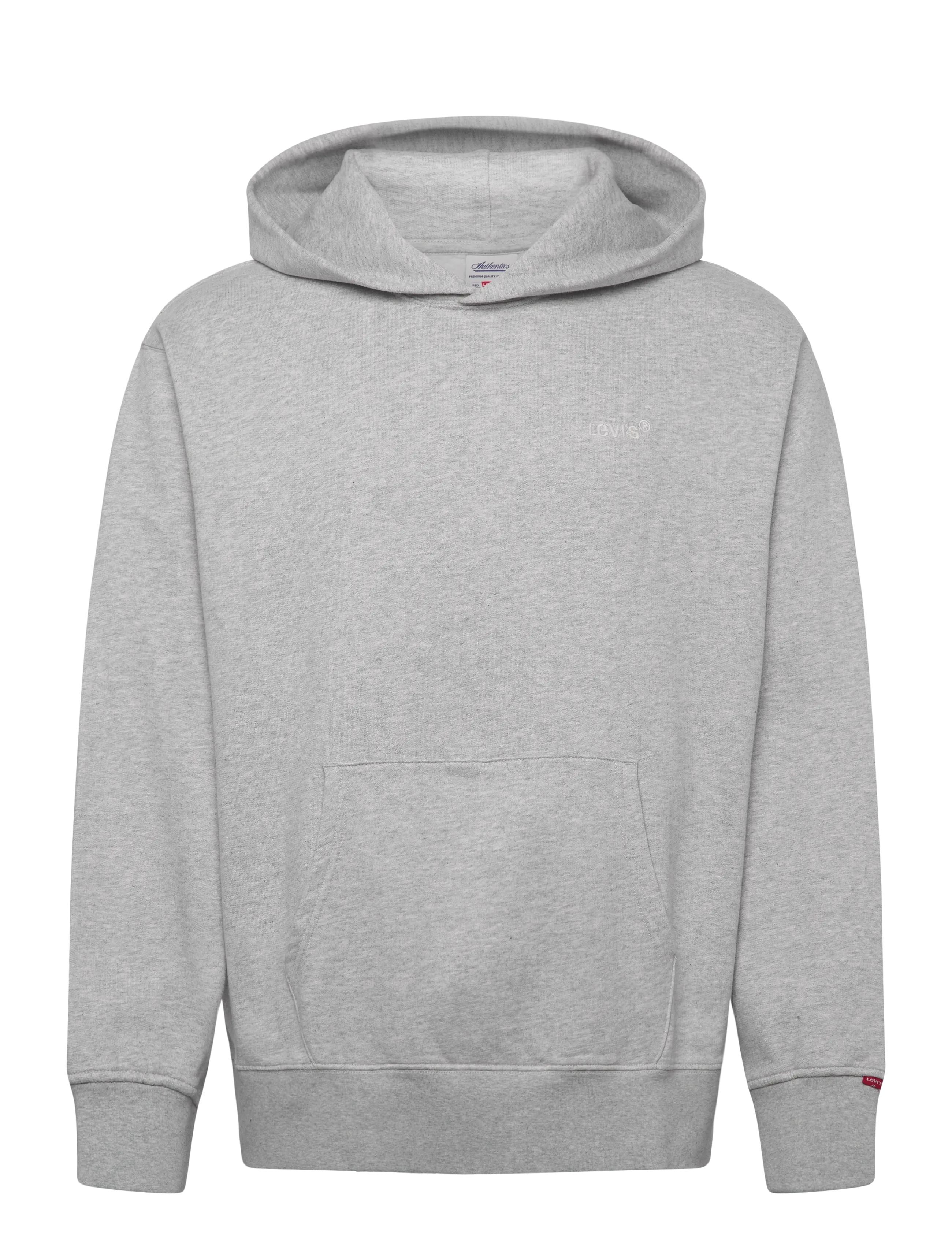 LEVI'S The Authentic Hoodie Hell Gra Grau - XL - Herren
