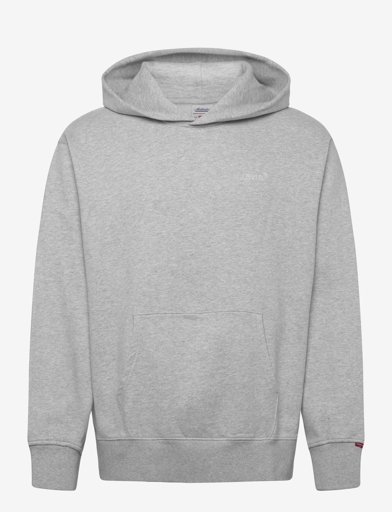 Levi's® - THE AUTHENTIC HOODIE LIGHT GRA - sweatshirts - neutrals - 0