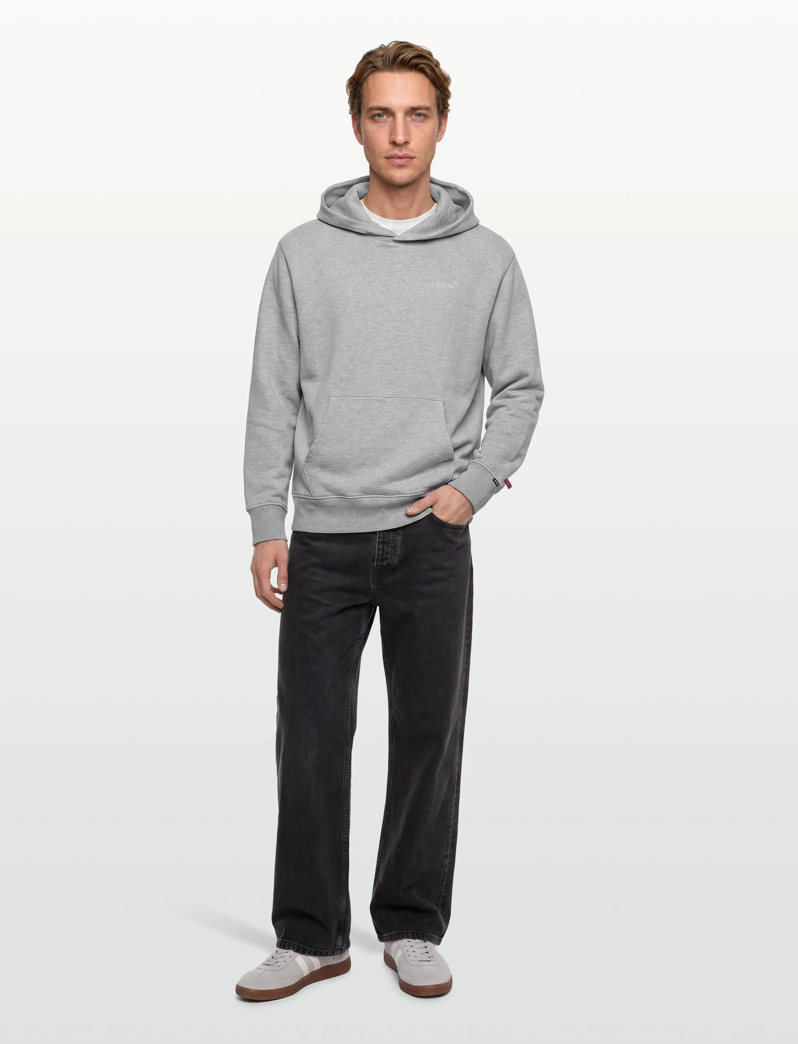 The Authentic Hoodie Light Gra