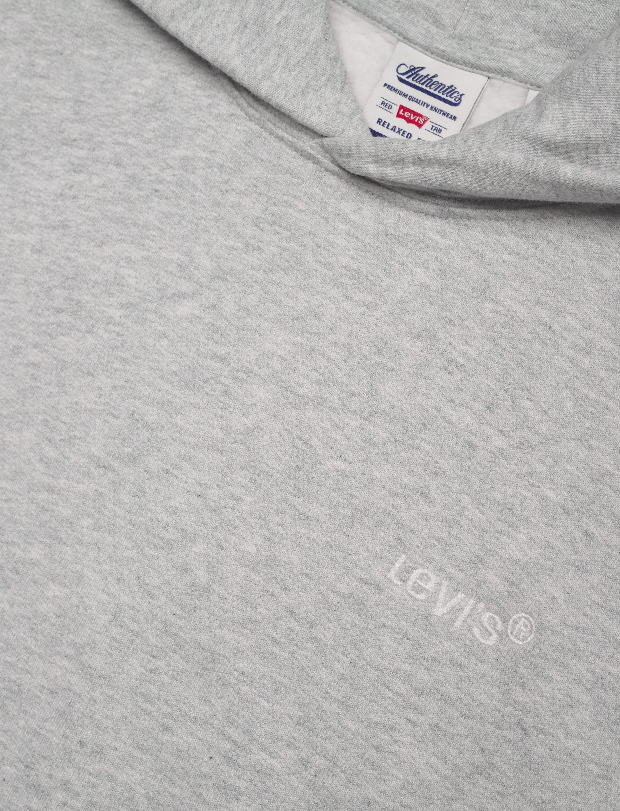 Levi's® - THE AUTHENTIC HOODIE LIGHT GRA - sweatshirts - neutrals - 2