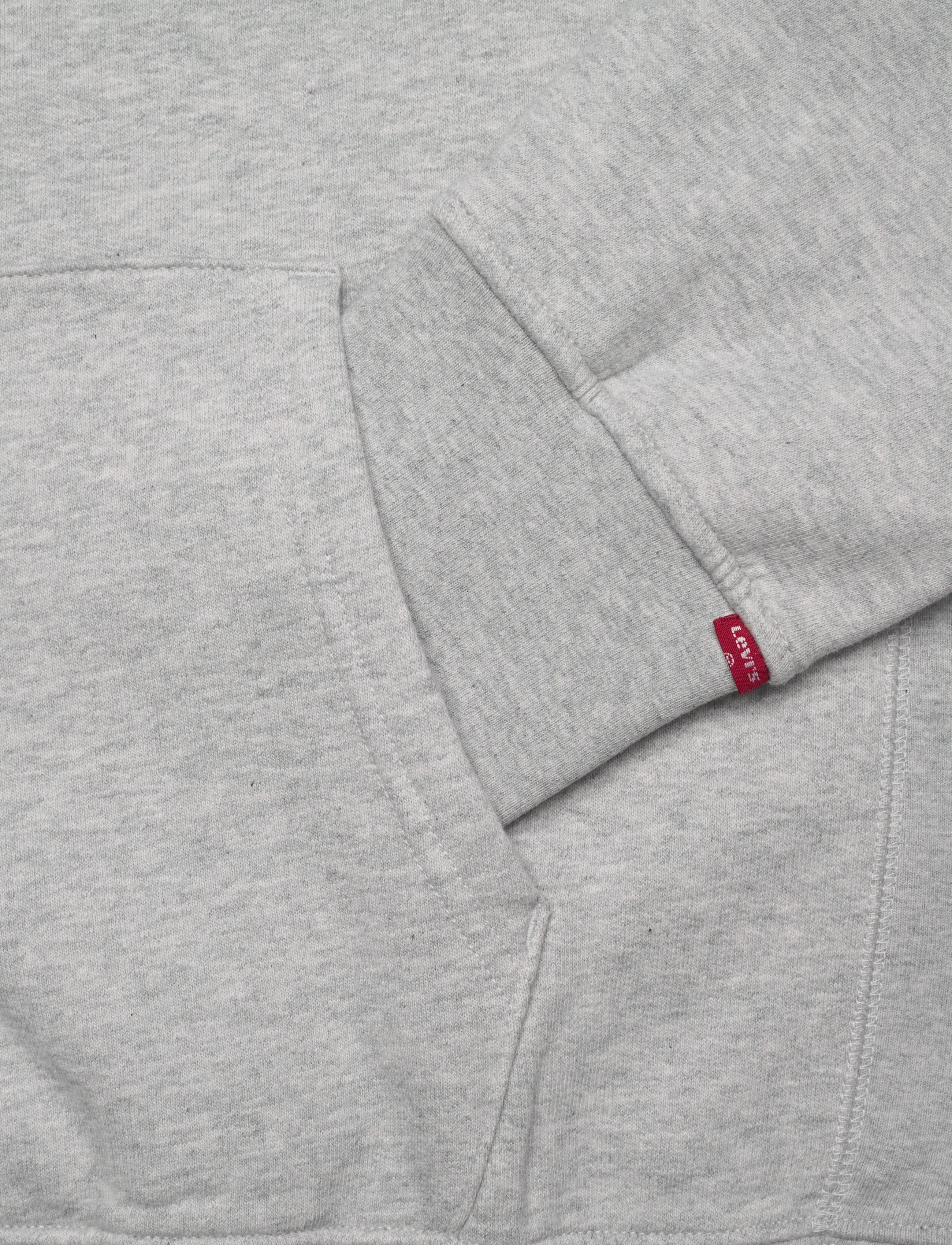 Levi's® - THE AUTHENTIC HOODIE LIGHT GRA - sweatshirts - neutrals - 3