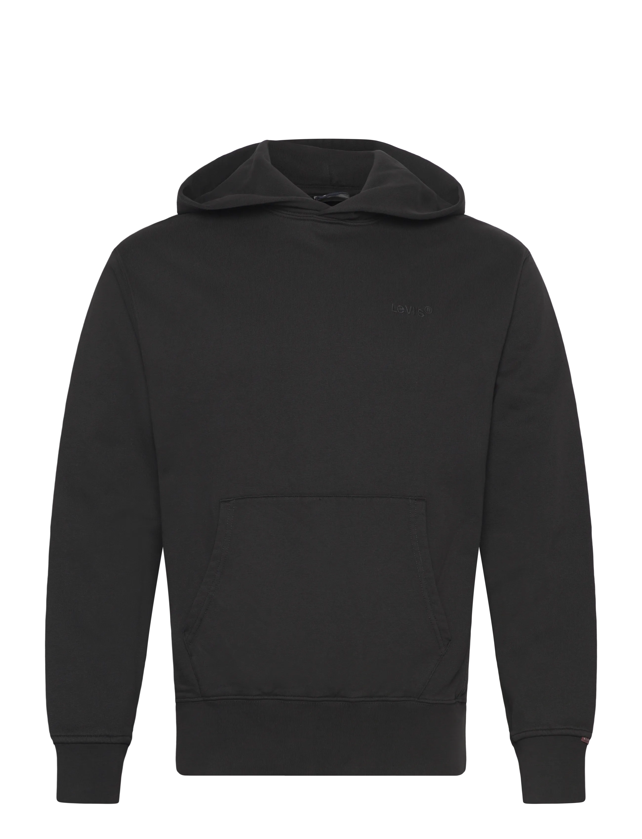Levi's® THE AUTHENTIC HOODIE BLACK AGA - Sweatshirts & hættetrøjer - BLACKS / black