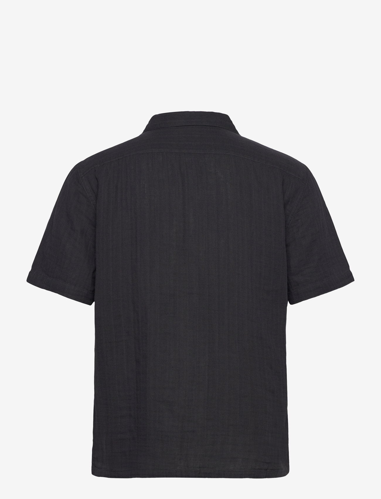 Levi's® - THE STANDARD CAMP SHIRT DARK P - kortärmade skjortor - blacks - 2