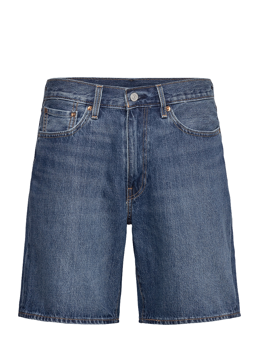 Levi's® - 468 LOOSE SHORTS PICNIC FRIEND - jorts - dark indigo - worn in - 1