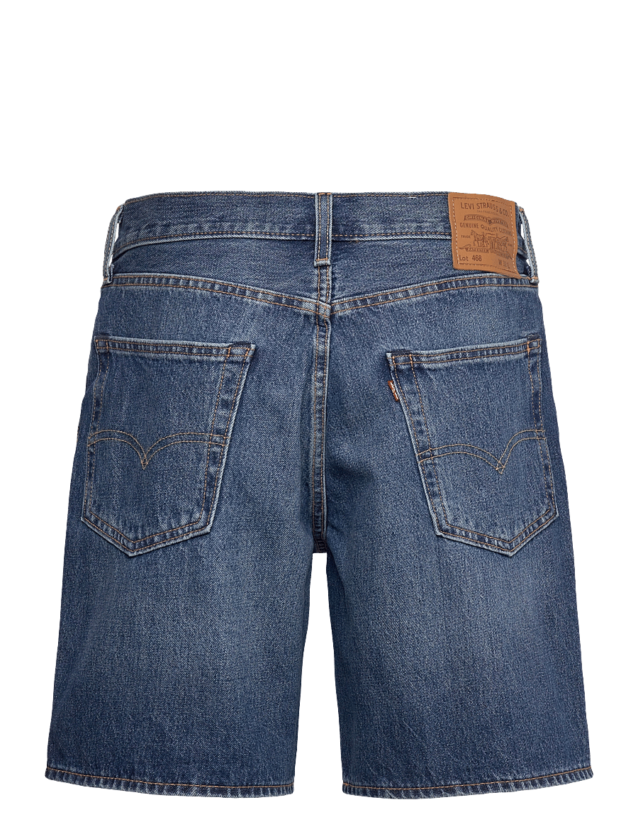 Levi's® - 468 LOOSE SHORTS PICNIC FRIEND - jorts - dark indigo - worn in - 2