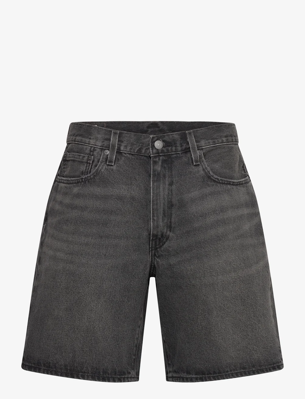 Levi's® - 468 LOOSE SHORTS WE GOT MOTION - linased lühikesed püksid - blacks - 1