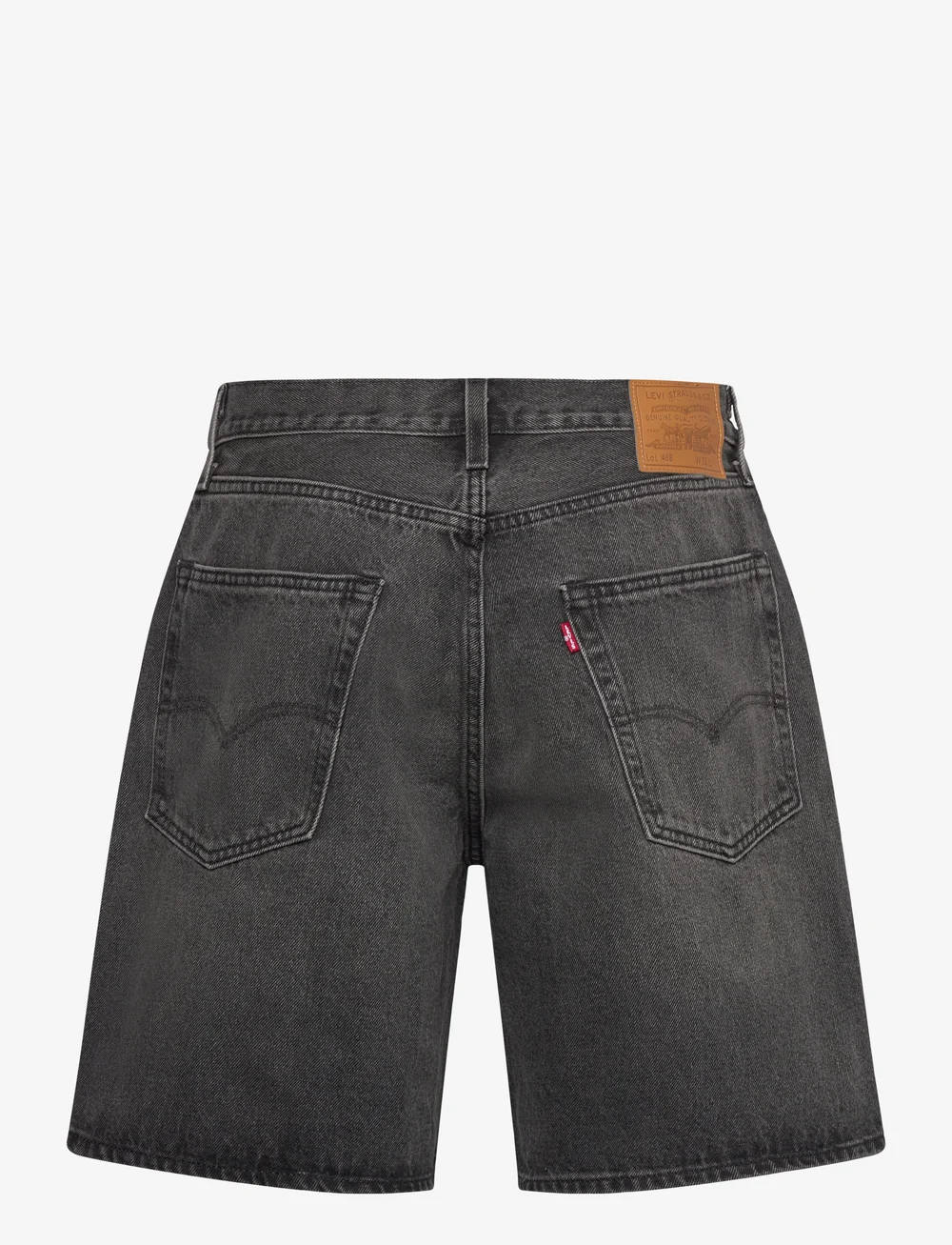 Levi's® - 468 LOOSE SHORTS WE GOT MOTION - linased lühikesed püksid - blacks - 2