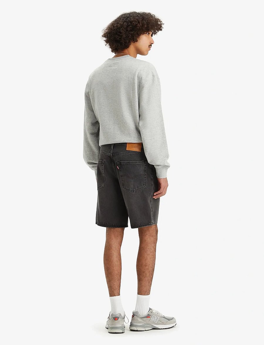 Levi's® - 468 LOOSE SHORTS WE GOT MOTION - jeansshorts - blacks - 4