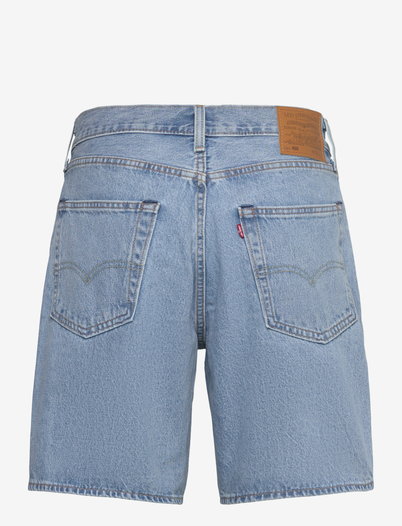 Levi's® - 468 LOOSE SHORTS LIGHT JOG SHO - hørshorts - light indigo - flat finis - 2