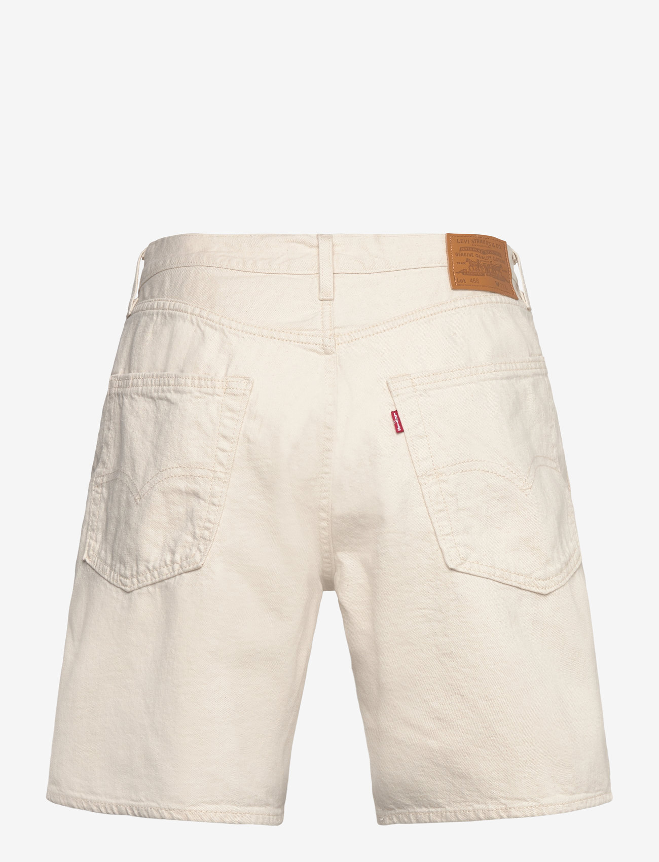 Levi's® - 468 LOOSE SHORTS ECRU JOURNAL - linen shorts - whites - 2