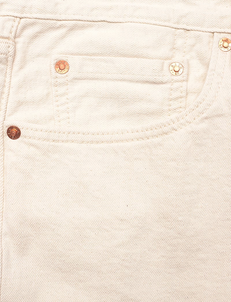 Levi's® - 468 LOOSE SHORTS ECRU JOURNAL - linen shorts - whites - 5