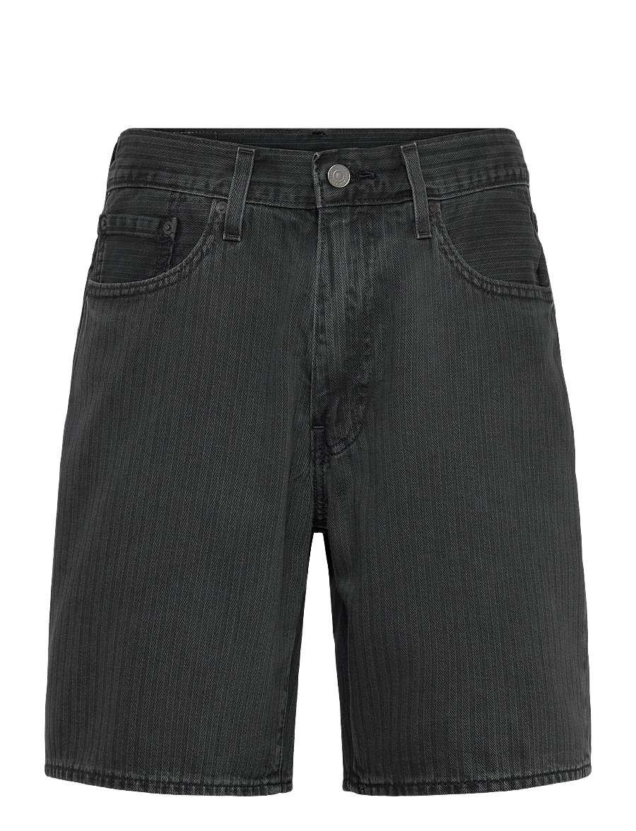 Levi's® - 468 LOOSE SHORTS ONYX BADGE OD - jeansshorts - blacks - 1