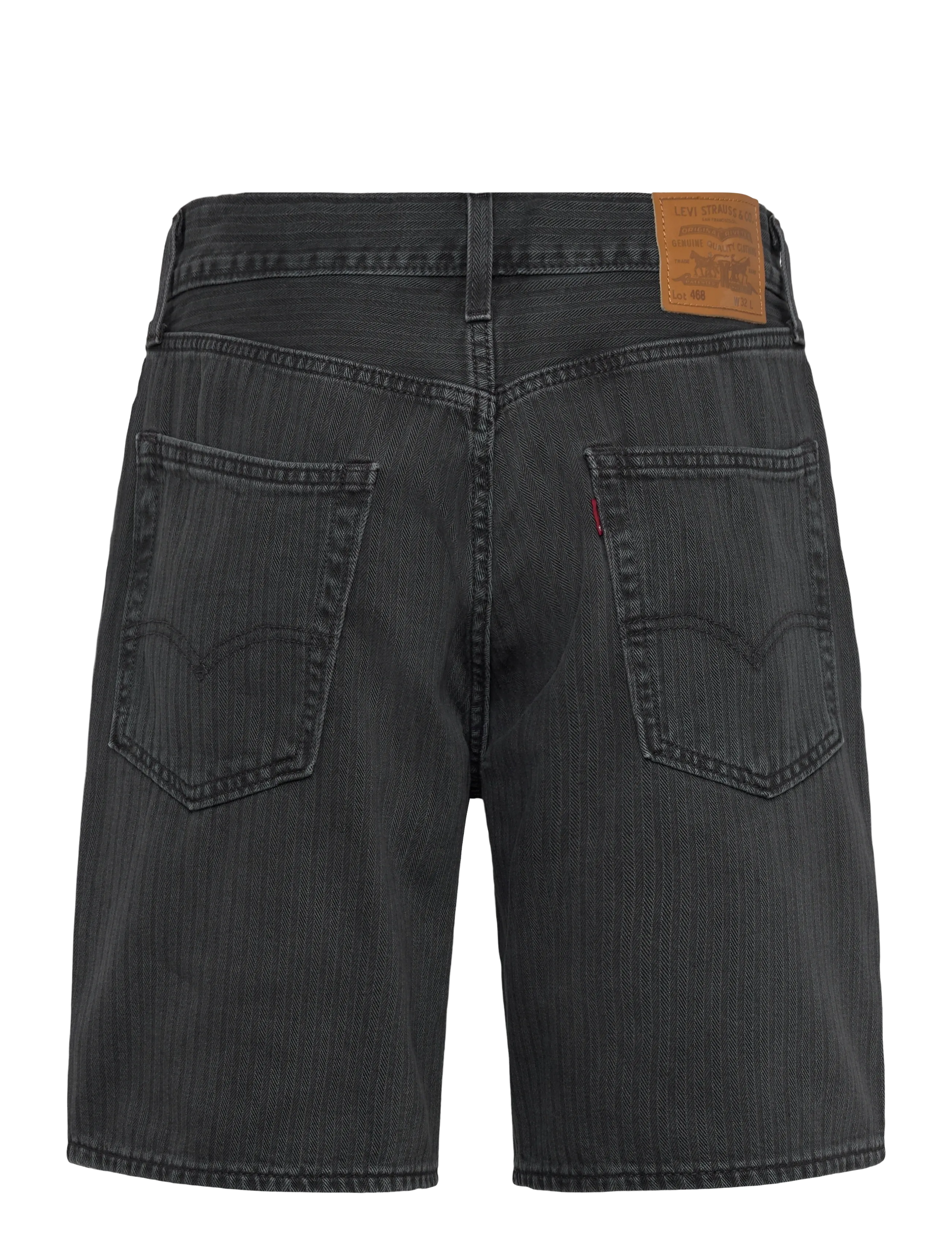 Levi's® - 468 LOOSE SHORTS ONYX BADGE OD - jeansshorts - blacks - 2