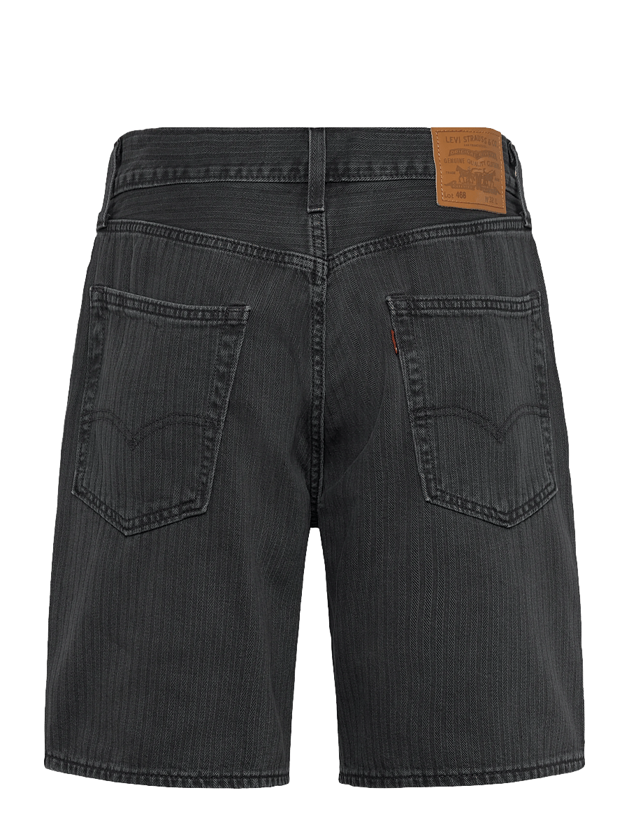Levi's® - 468 LOOSE SHORTS ONYX BADGE OD - jeansshorts - blacks - 2