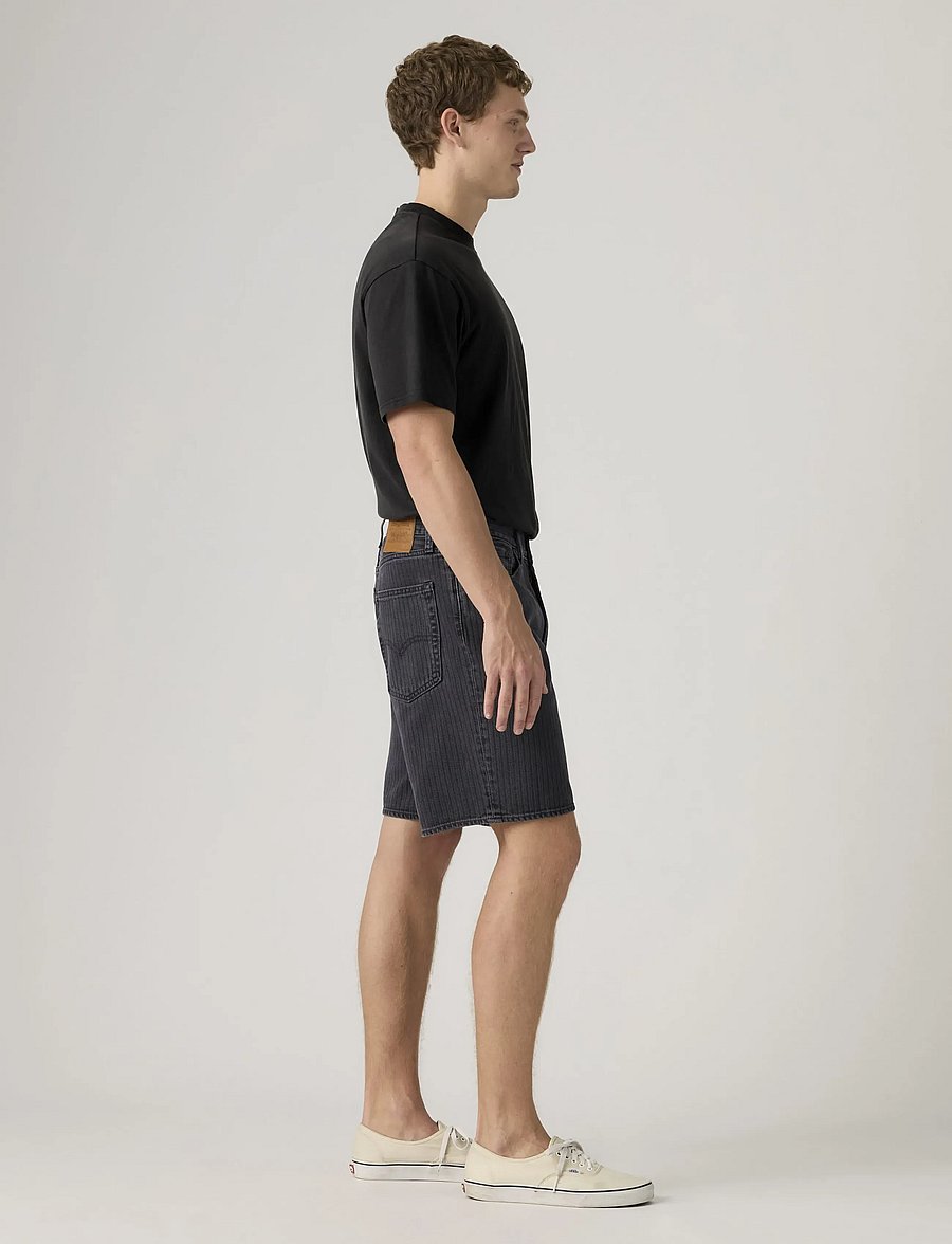 Levi's® - 468 LOOSE SHORTS ONYX BADGE OD - jeansshorts - blacks - 3