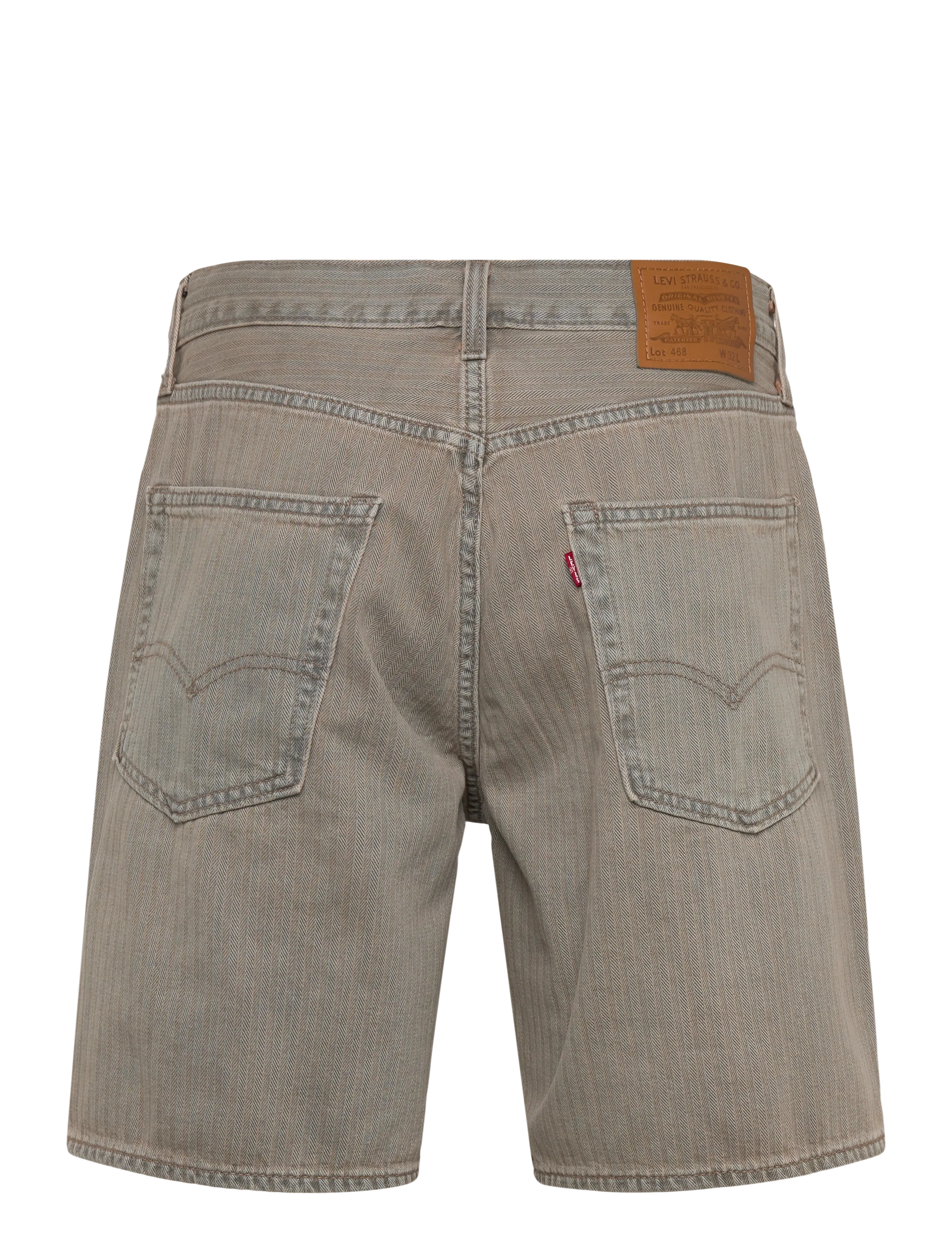 Levi's® - 468 LOOSE SHORTS UNIFORM BADGE - jorts - tans - 2