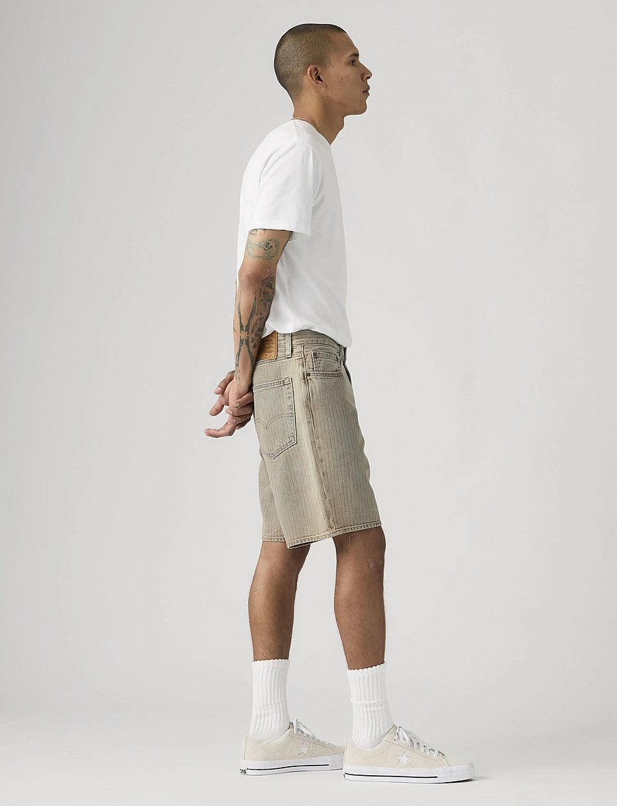 Levi's® - 468 LOOSE SHORTS UNIFORM BADGE - jorts - tans - 3