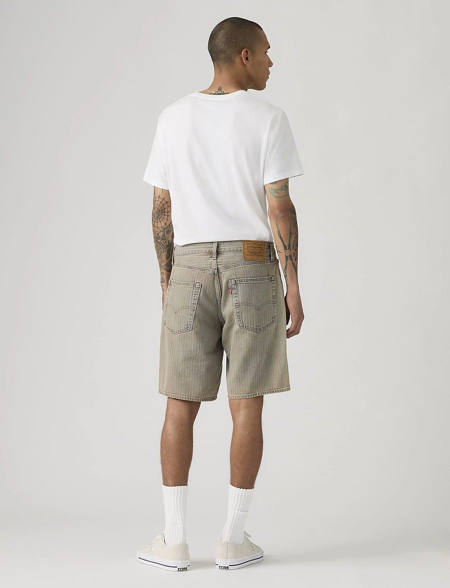 Levi's® - 468 LOOSE SHORTS UNIFORM BADGE - lühikesed teksapüksid - tans - 4