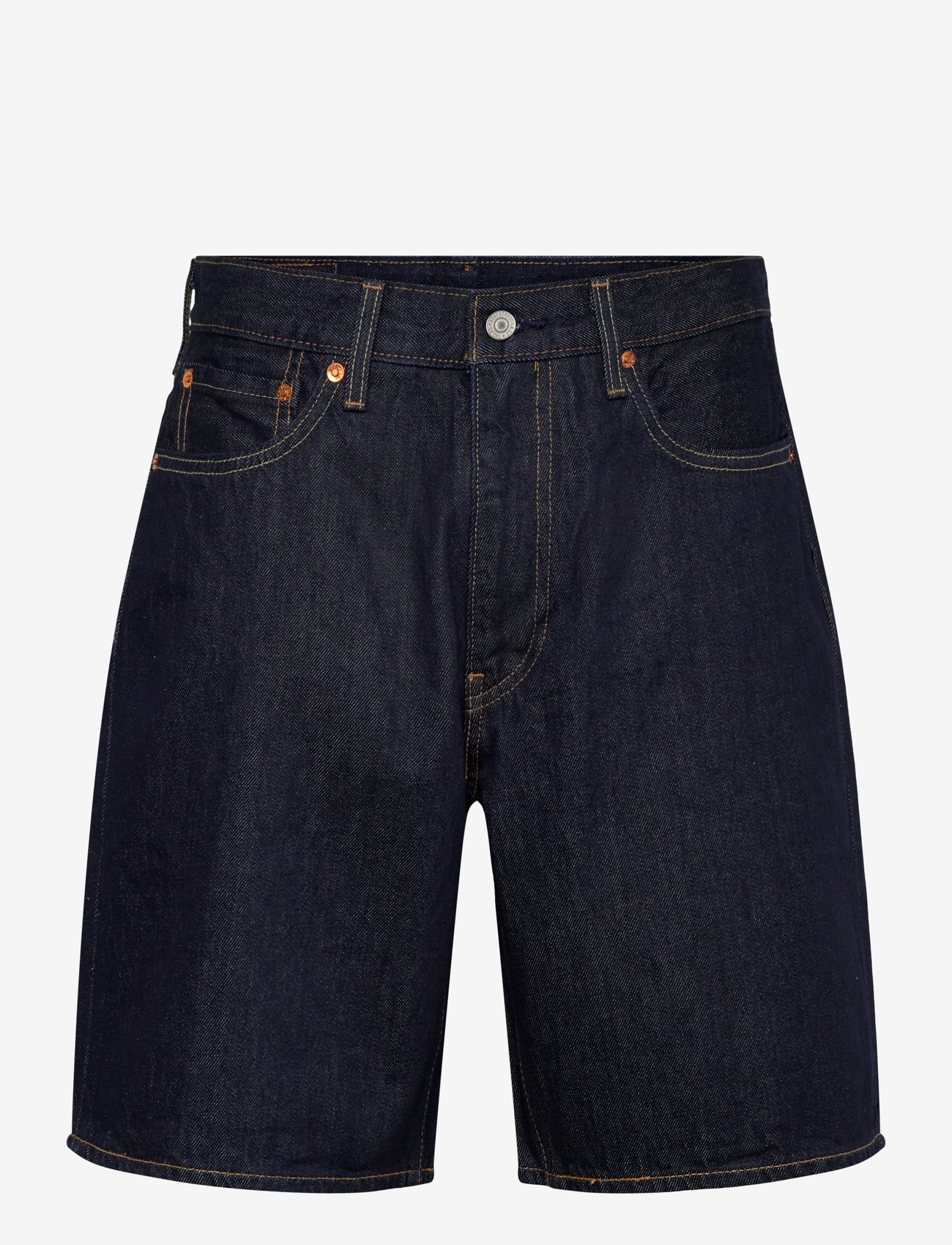 Levi's® - 468 LOOSE SHORTS RINSE MASTER - jorts - dark indigo - flat finish - 0