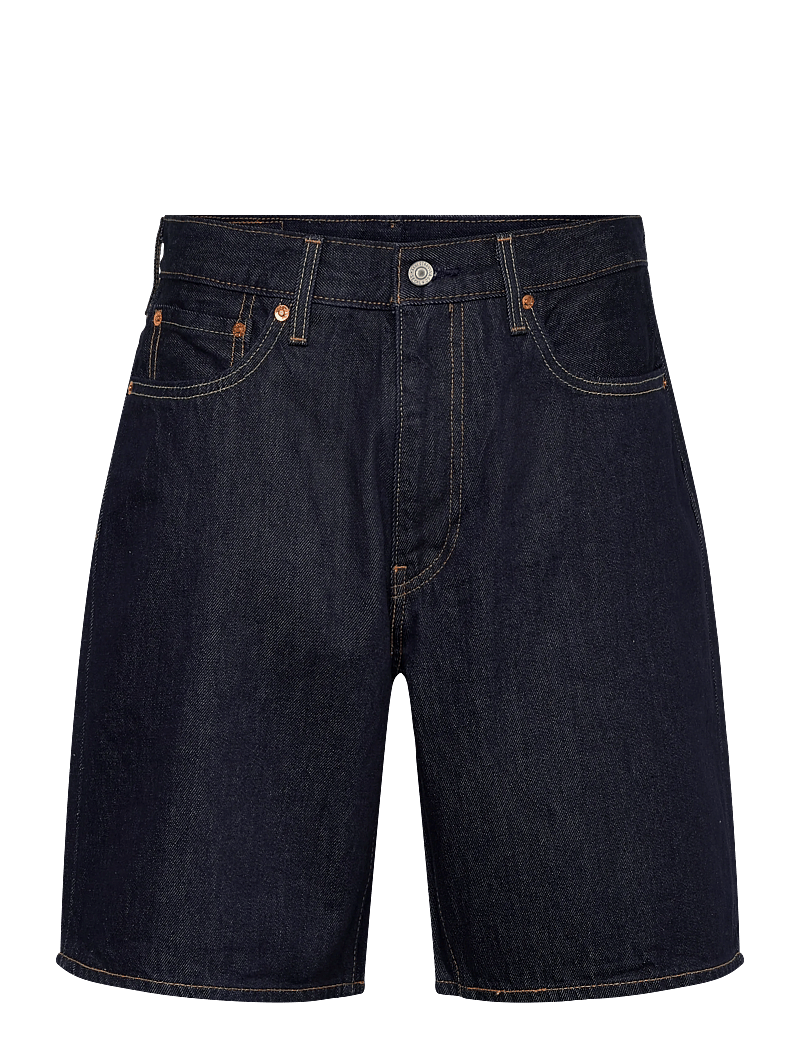 Levi's® - 468 LOOSE SHORTS RINSE MASTER - jorts - dark indigo - flat finish - 0