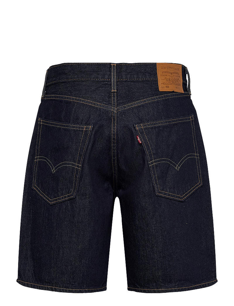 Levi's® - 468 LOOSE SHORTS RINSE MASTER - jorts - dark indigo - flat finish - 1