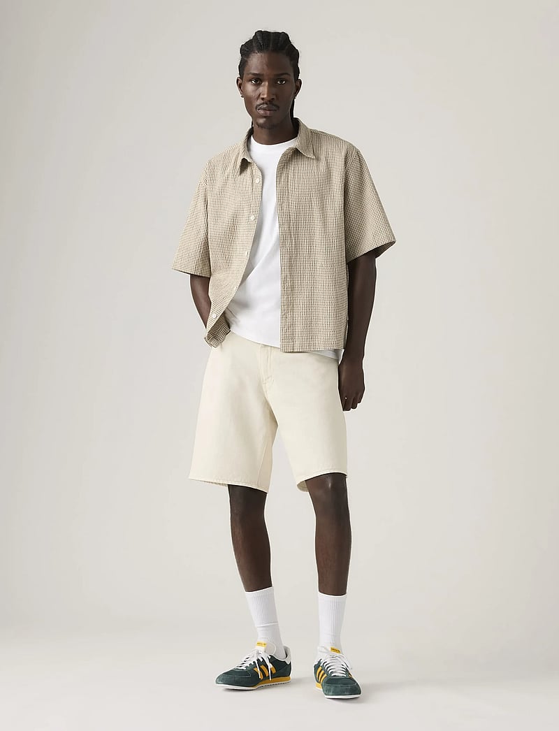 Levi's® - 468 LOOSE SHORTS ECRU BONE SHO - jorts - whites - 0