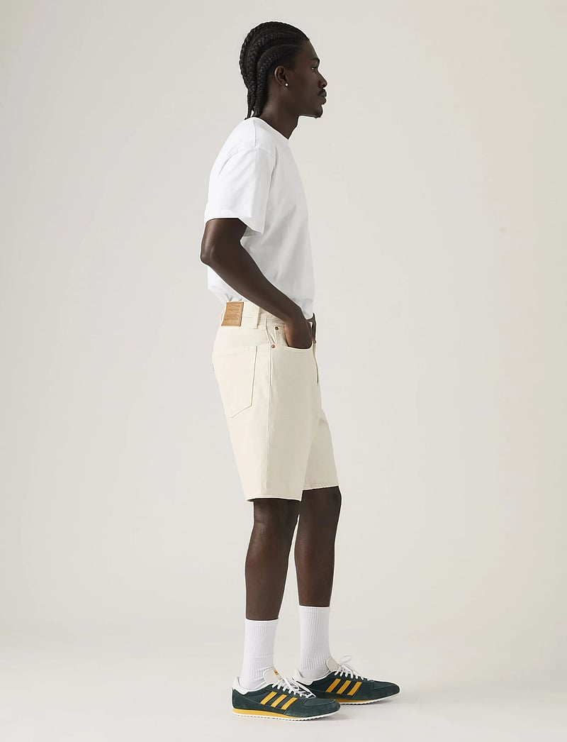 Levi's® - 468 LOOSE SHORTS ECRU BONE SHO - jorts - whites - 3