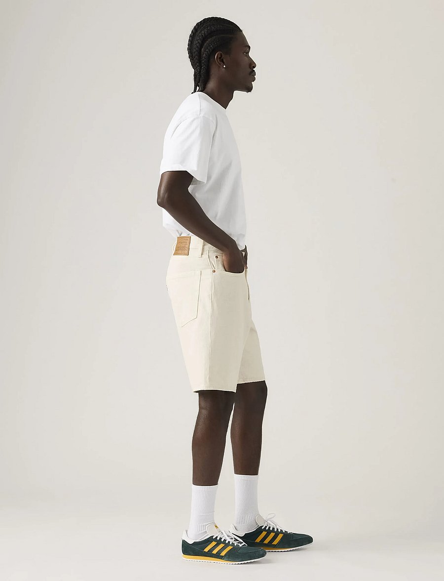 Levi's® - 468 LOOSE SHORTS ECRU BONE SHO - jeans shorts - whites - 3