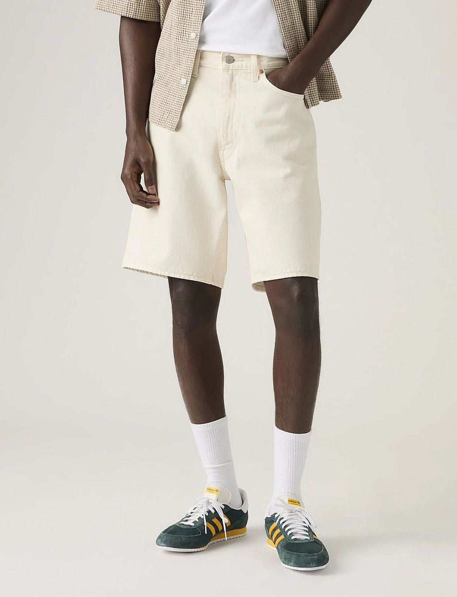 Levi's® - 468 LOOSE SHORTS ECRU BONE SHO - jeans shorts - whites - 5