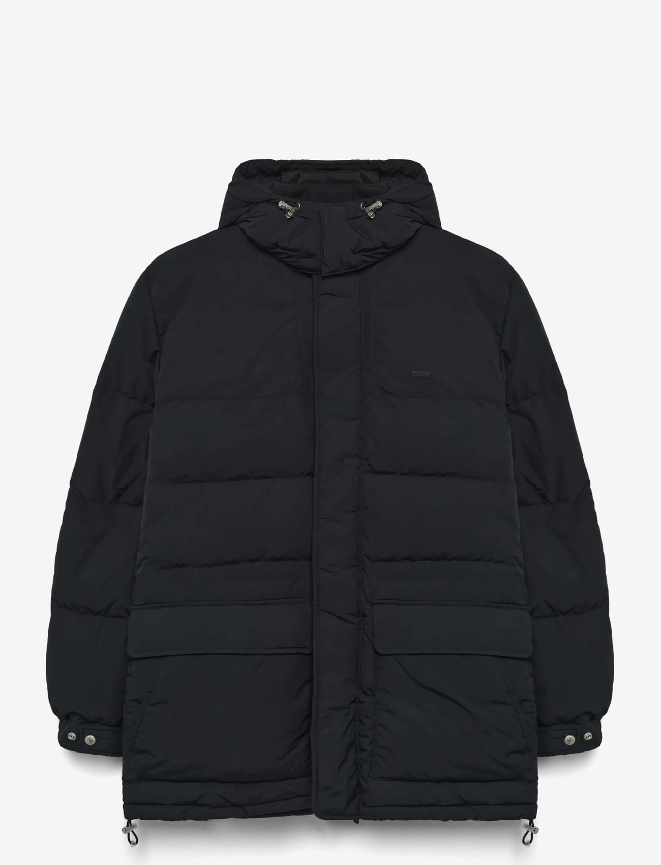 Levi's® - ROCKRIDGE MID PUFFER JET BLACK - dunjackor - pirate black - 1