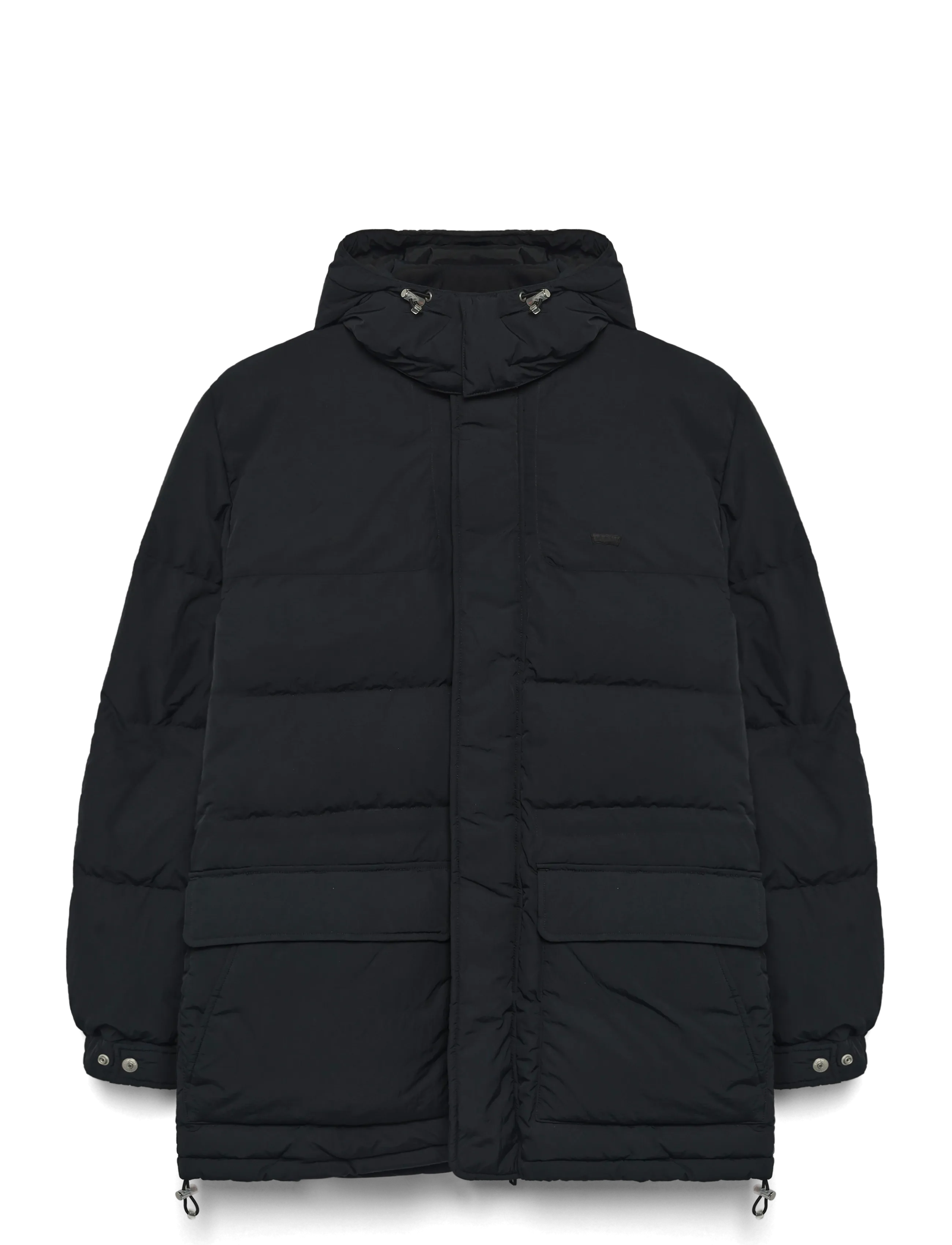Levi's® ROCKRIDGE MID PUFFER JET BLACK - Jackor & rockar - PIRATE BLACK / navy