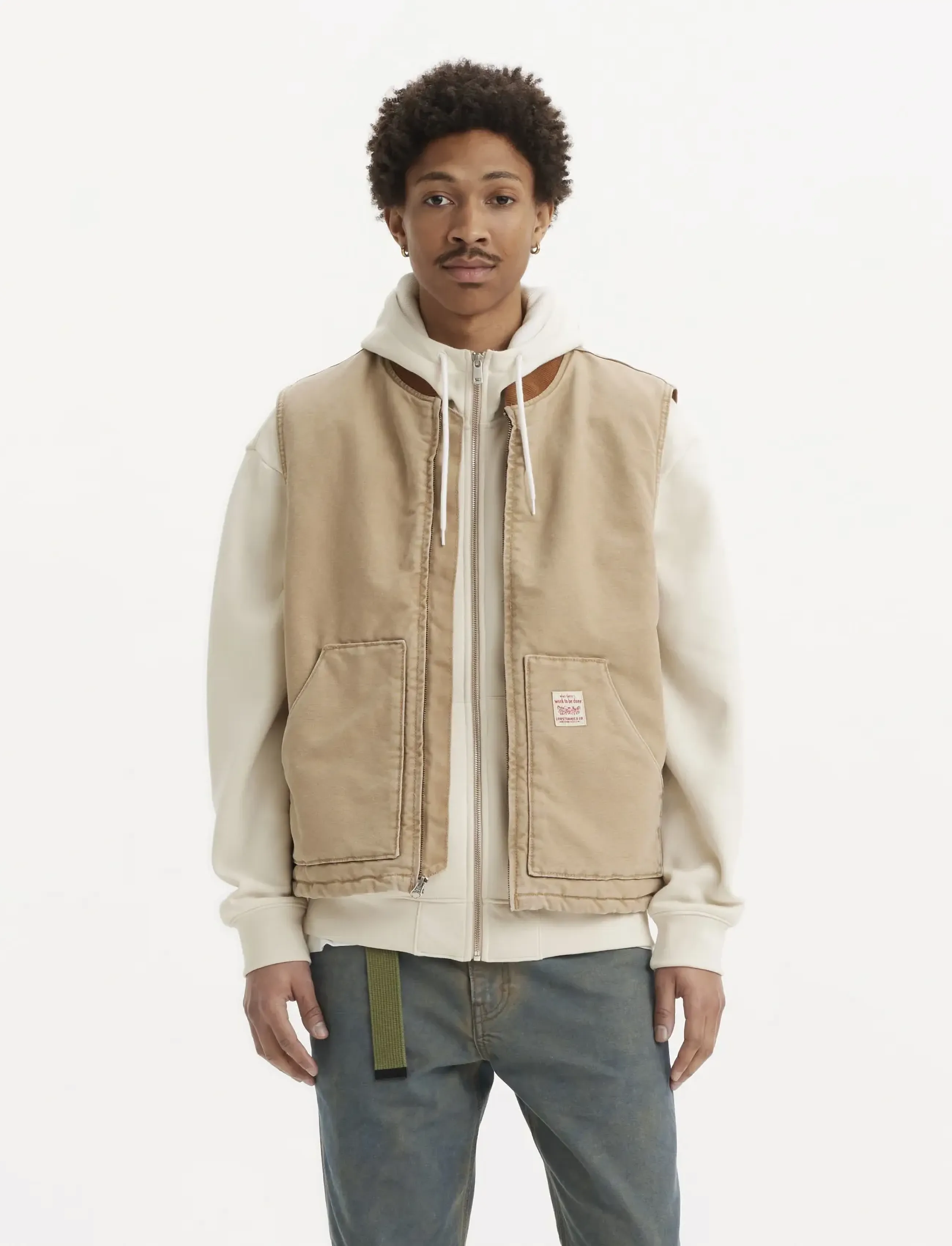 Levi's® - SANSOME VEST TIGERS EYE - bodywarmers - browns - 3