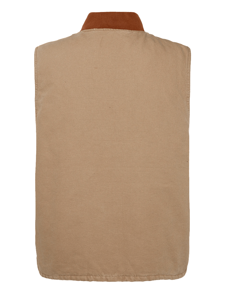 Levi's® - SANSOME VEST TIGERS EYE CANVAS - västar - browns - 1