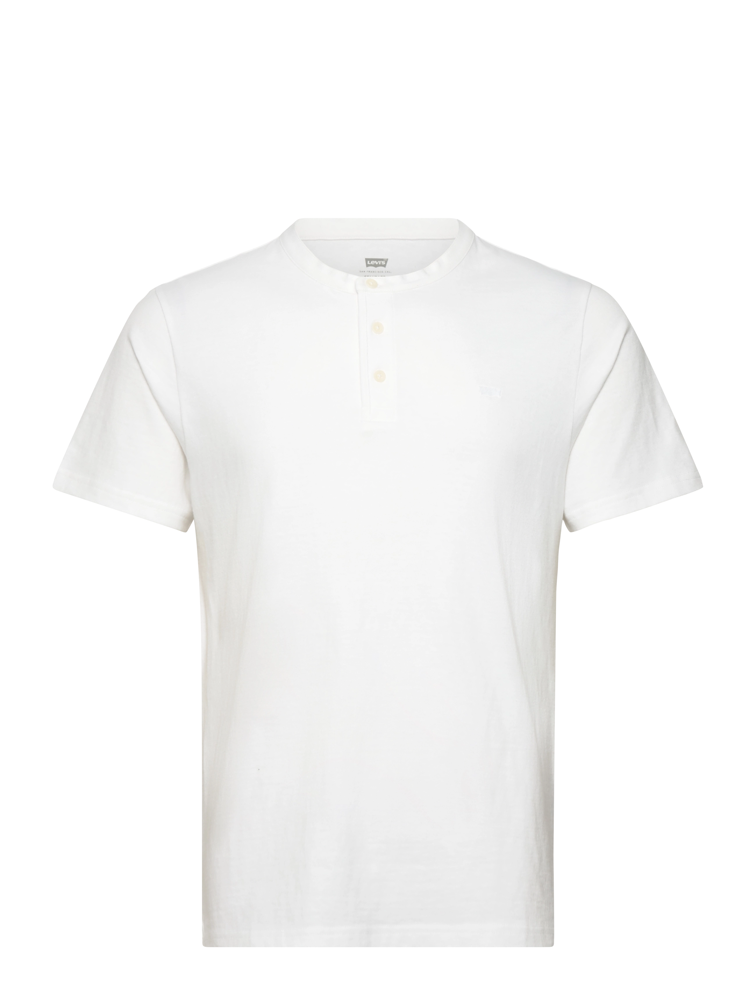 LEVI'S Ss Hm Henley Weiß + Weiß - L - Herren