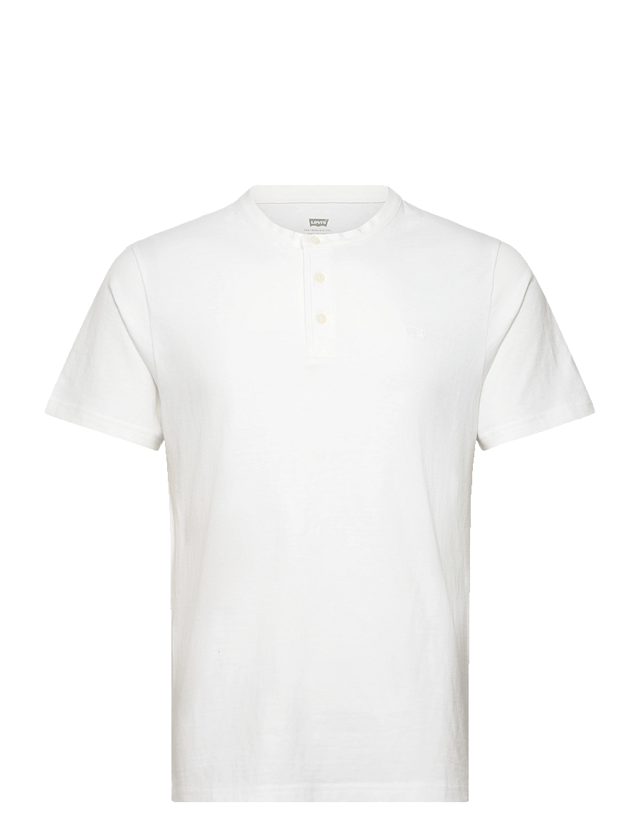 Levi's® - SS HM HENLEY WHITE + - kurzärmelig - neutrals - 1