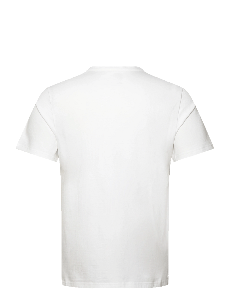 Levi's® - SS HM HENLEY WHITE + - kortærmede t-shirts - neutrals - 2