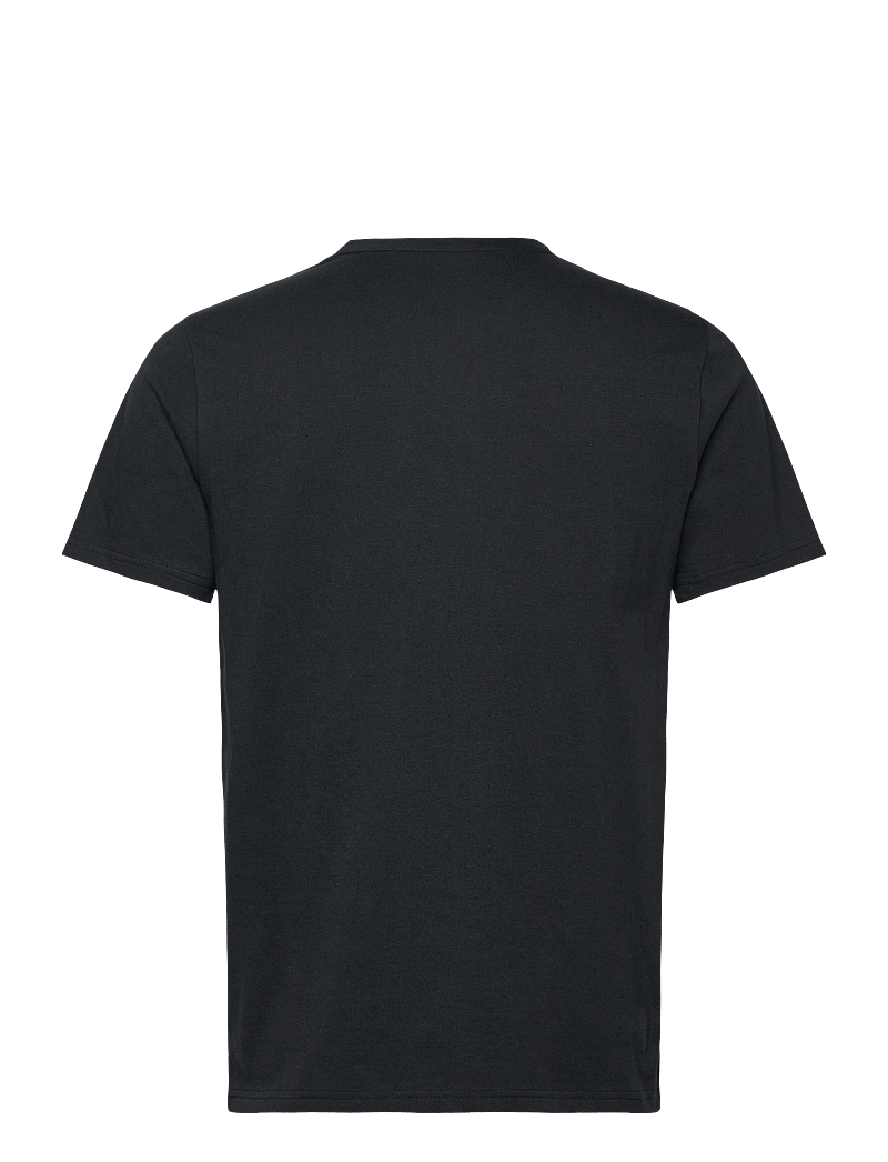 Levi's® - SS HM HENLEY MINERAL BLACK - lühikeste varrukatega t-särgid - blacks - 2