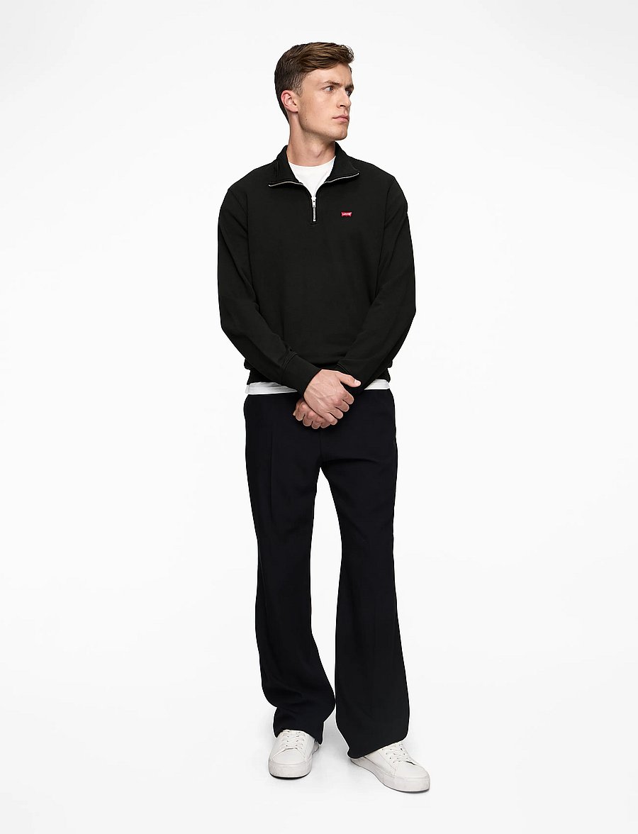 Levi's® - ORIGINAL HM QUARTER ZIP MINERA - shoppa efter stil - blacks - 2
