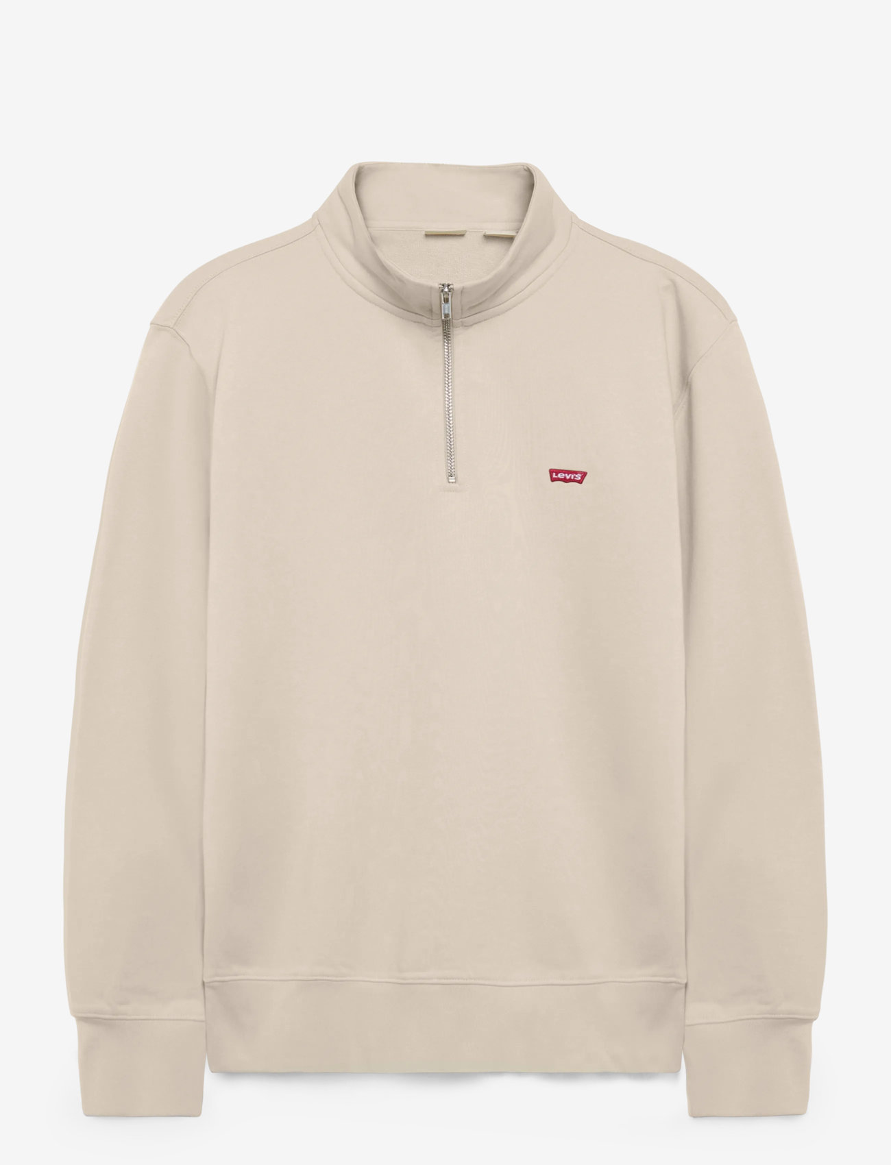 Levi's® - ORIGINAL HM 1/4 ZIP NEUTRALS - džemperiai su trumpu užtrauktuku - fog - 1