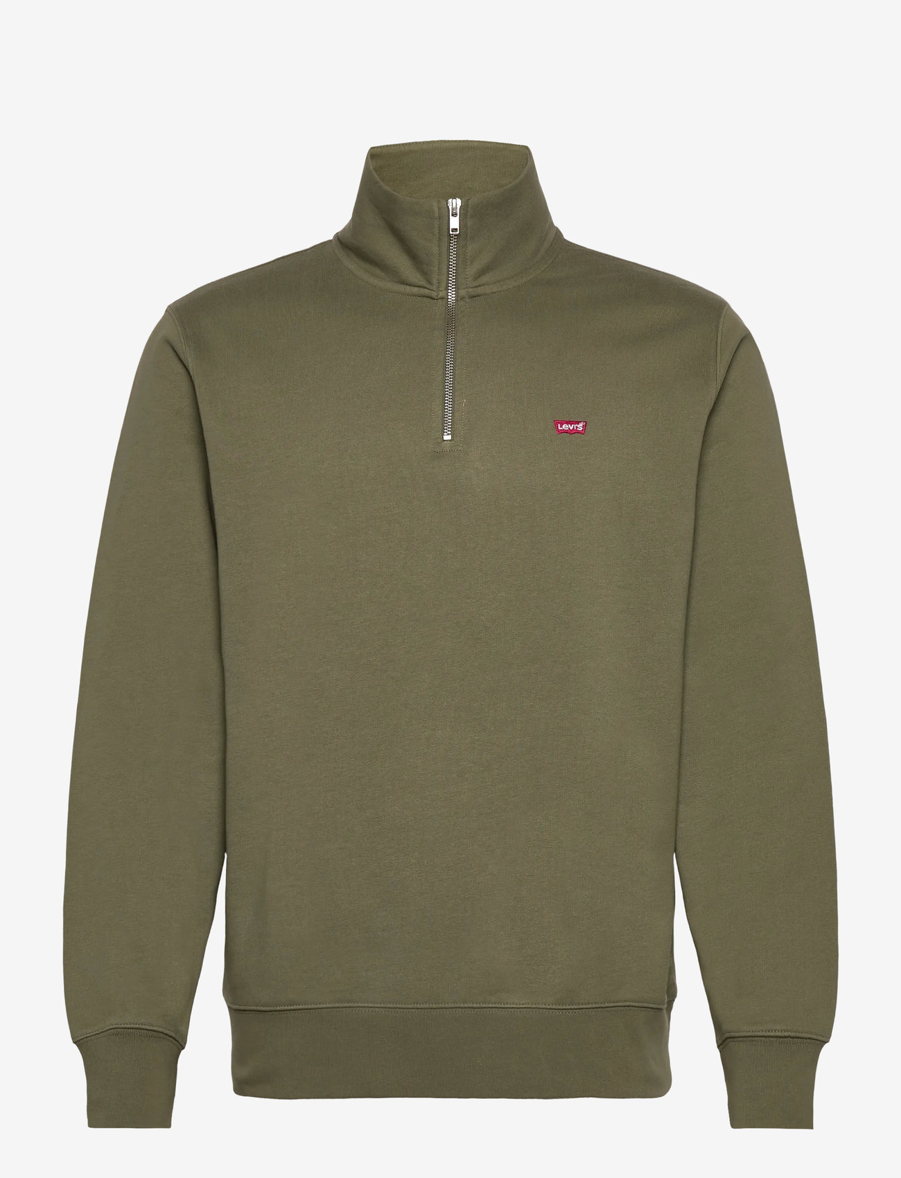Levi's® - ORIGINAL HM 1/4 ZIP MOSS OLIVE - shop by style - greens - 1
