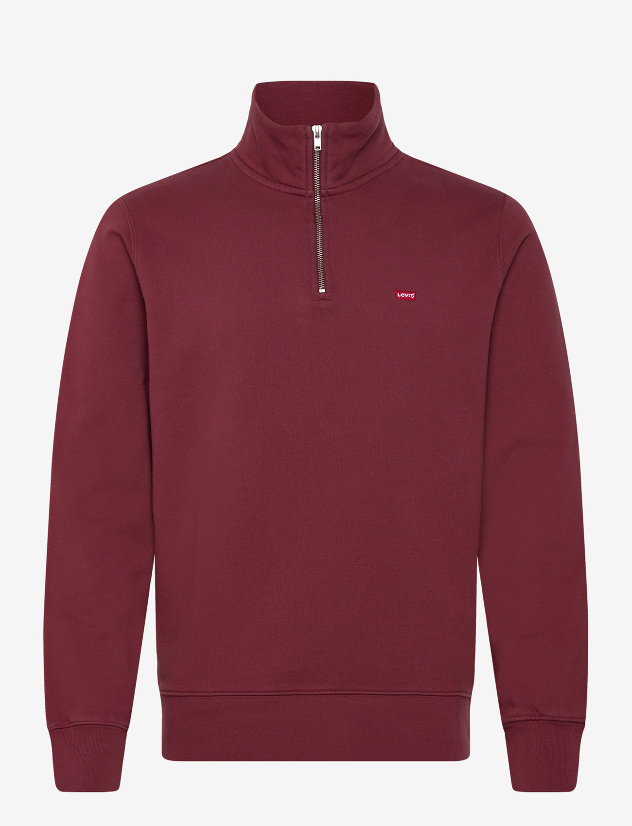 Levi's® - ORIGINAL HM 1/4 ZIP OXBLOOD - shop efter stil - reds - 1